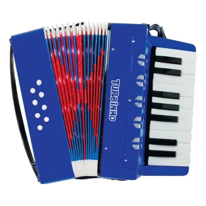 Sanfona Infantil 8baixos Semiprofissional Acordeon Gaita Top