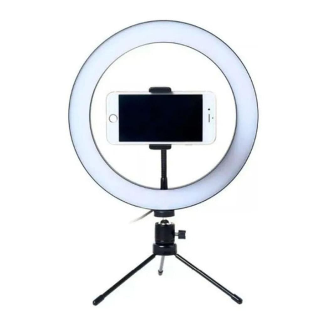 Ring Light 8 Polegadas 20cm com Tripé mesamy