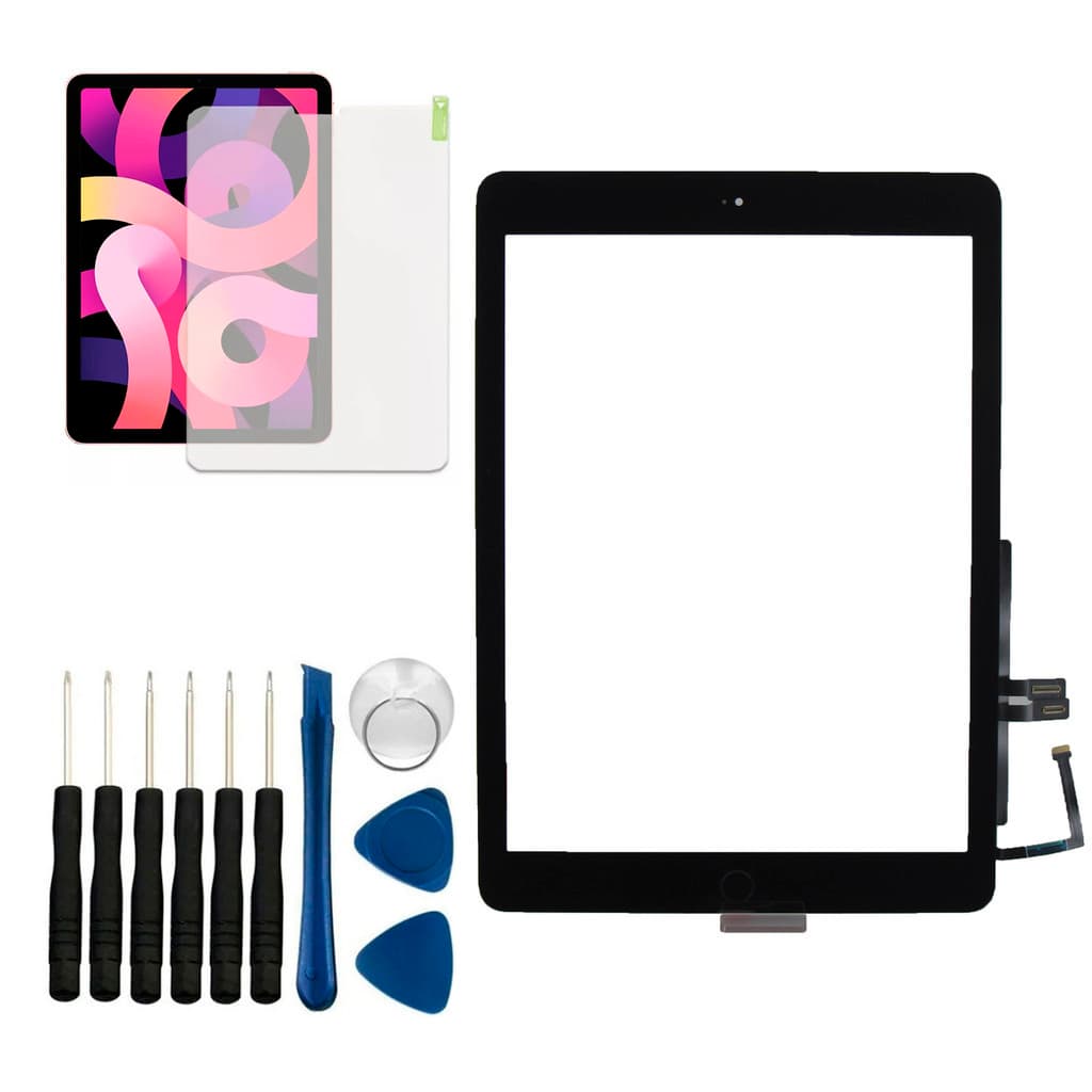 Tela Touch Compativel c/ iPad 6 2018 A1893 A1954 + Película + Kit