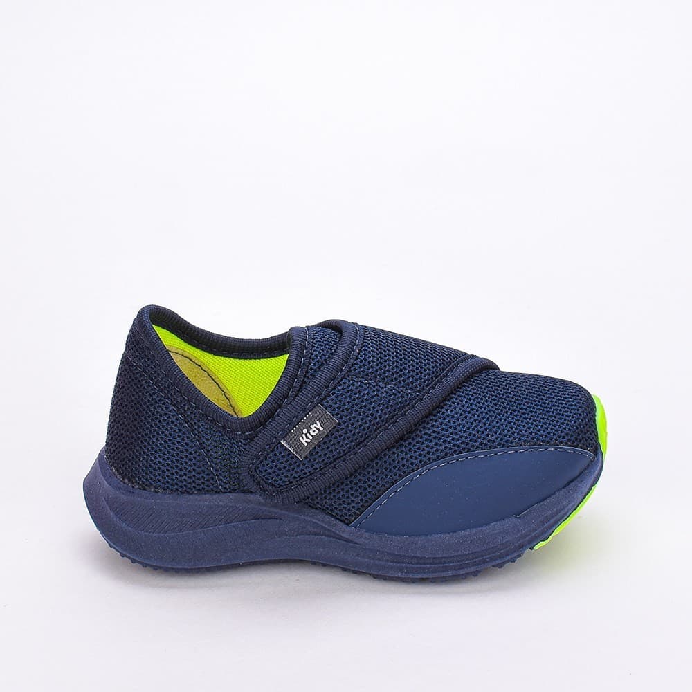 Tênis Infantil Baby Masculinho Energy Respitec  Azul Marinho
