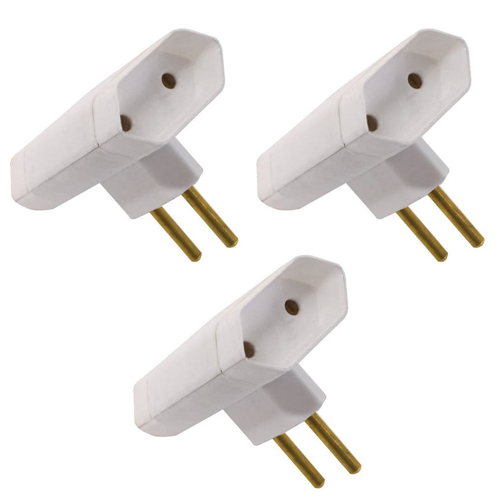 Kit 3x Benjamim Smart 10A 2 saídas BRA 2P 043874 InterNEED