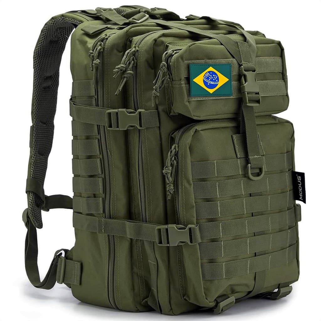 Mochila Tática Militar, Impermeável, Militar 50 Litros, Esportes, Acampamento NEW HAWAII