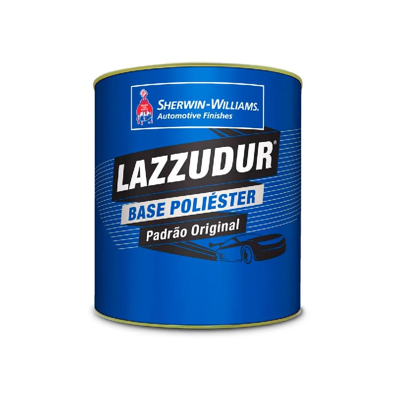TINTA LAZZUDUR PRETO NINJA 900ML VW 95 LAZZURIL POLIESTER