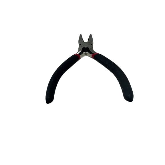 mini alicate  utilizado para exercer tarefas diversas quanto fabricação e manutenção de bijuterias, pesca
