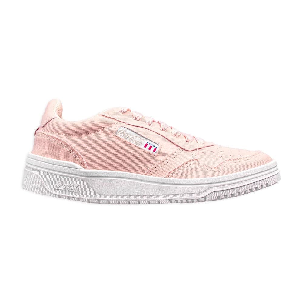 Tênis Coca Cola March Twill Masculino Casual Rosa