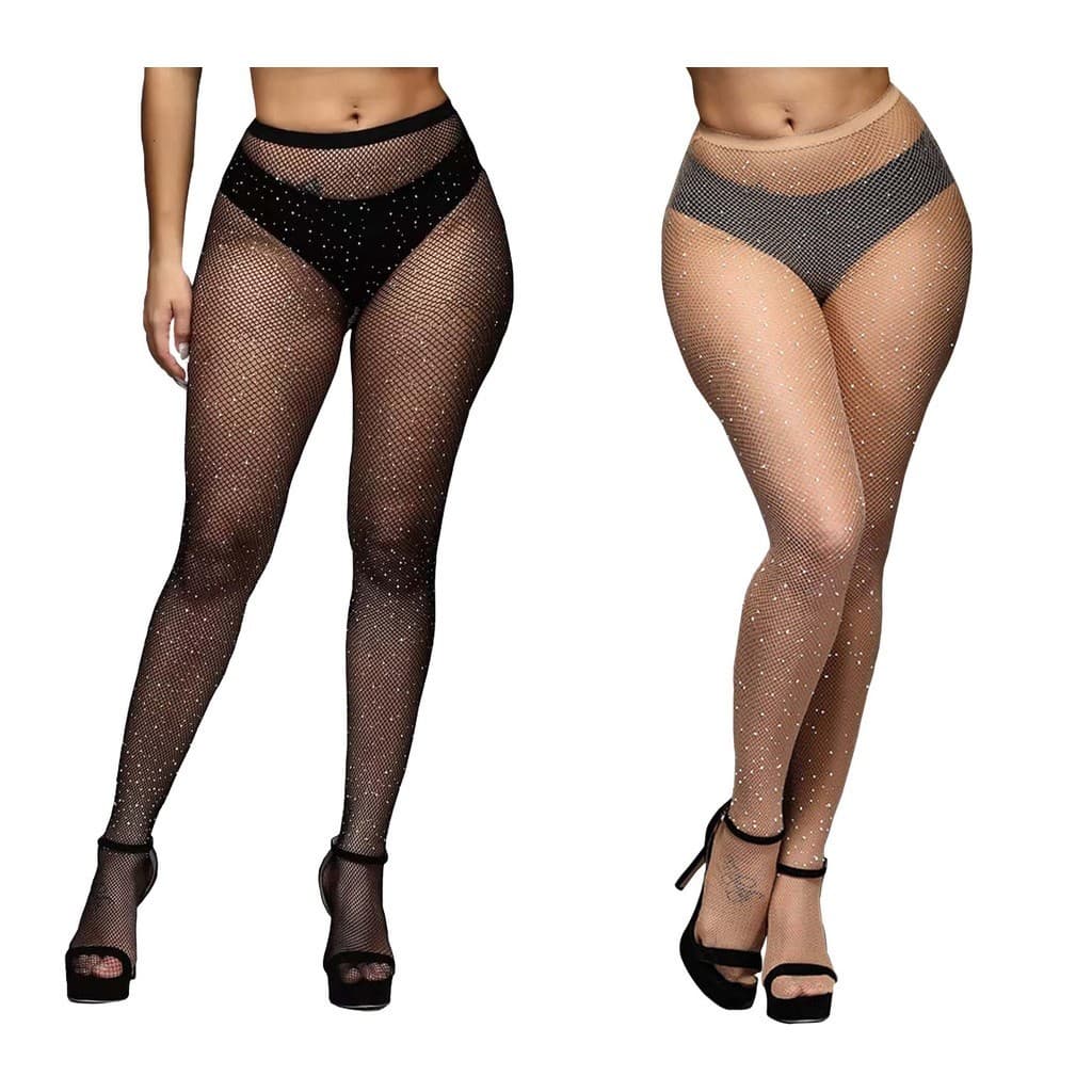 Meia calça com strass pedras brilhantes tamanho unico cores