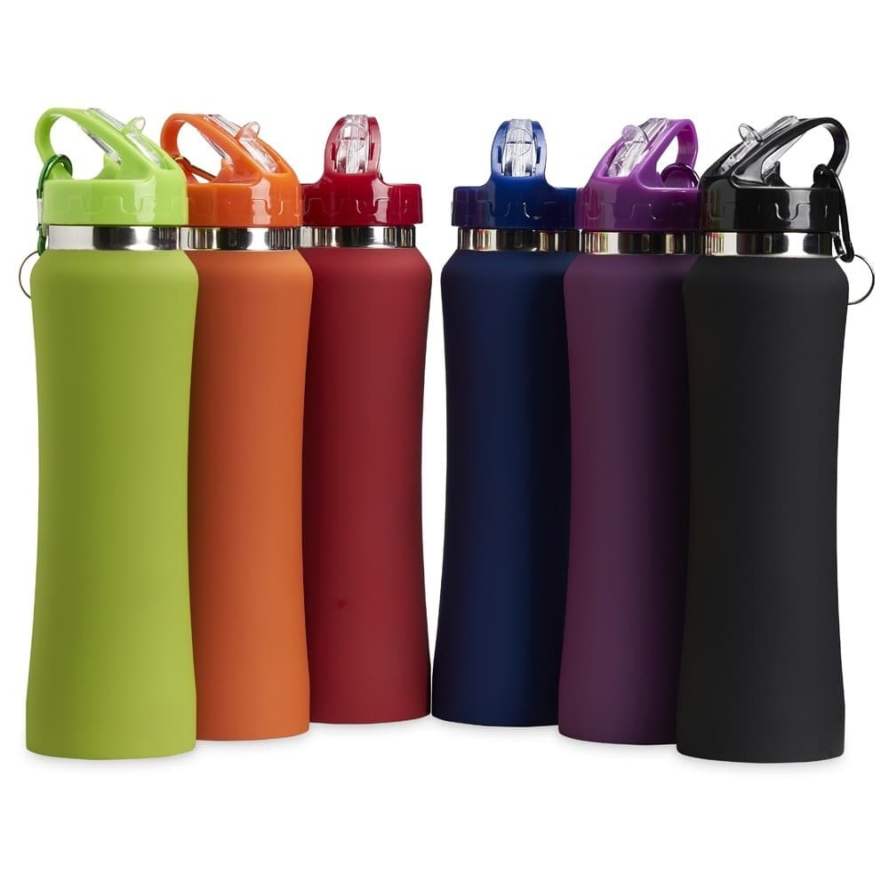 Kit 2 Garrafa Squeeze Inox 750ml  Academia Esportes Modernidade Escola Academia