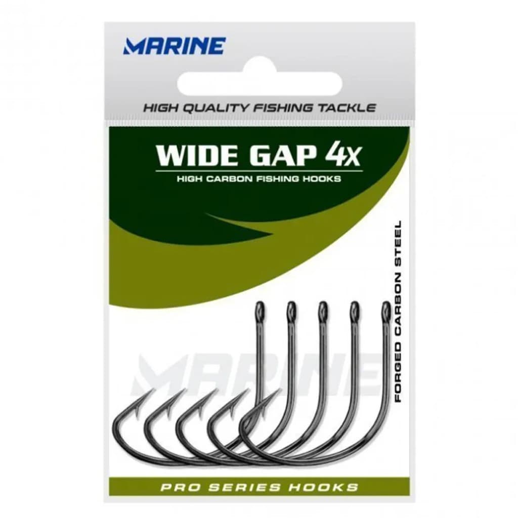 Anzol Marine Sports Wide Gap 4X N°3/0 Cartela com 40 Unidades