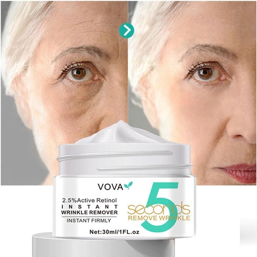 5 segundos Creme instantâneo da remoção de 30ml/enrugamentos de diluição/creme hidratante da pele do aperto