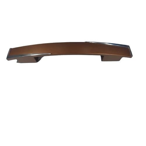 PUXADOR EMIRADOS 128 COBRE COM DETALHE CROMADO AKIO