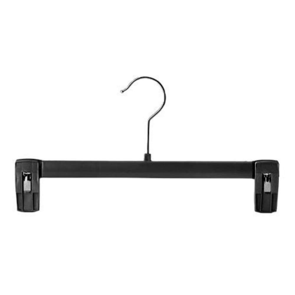 Cabide adulto c/clips 30 cm - 2030 Preto - 100 peças