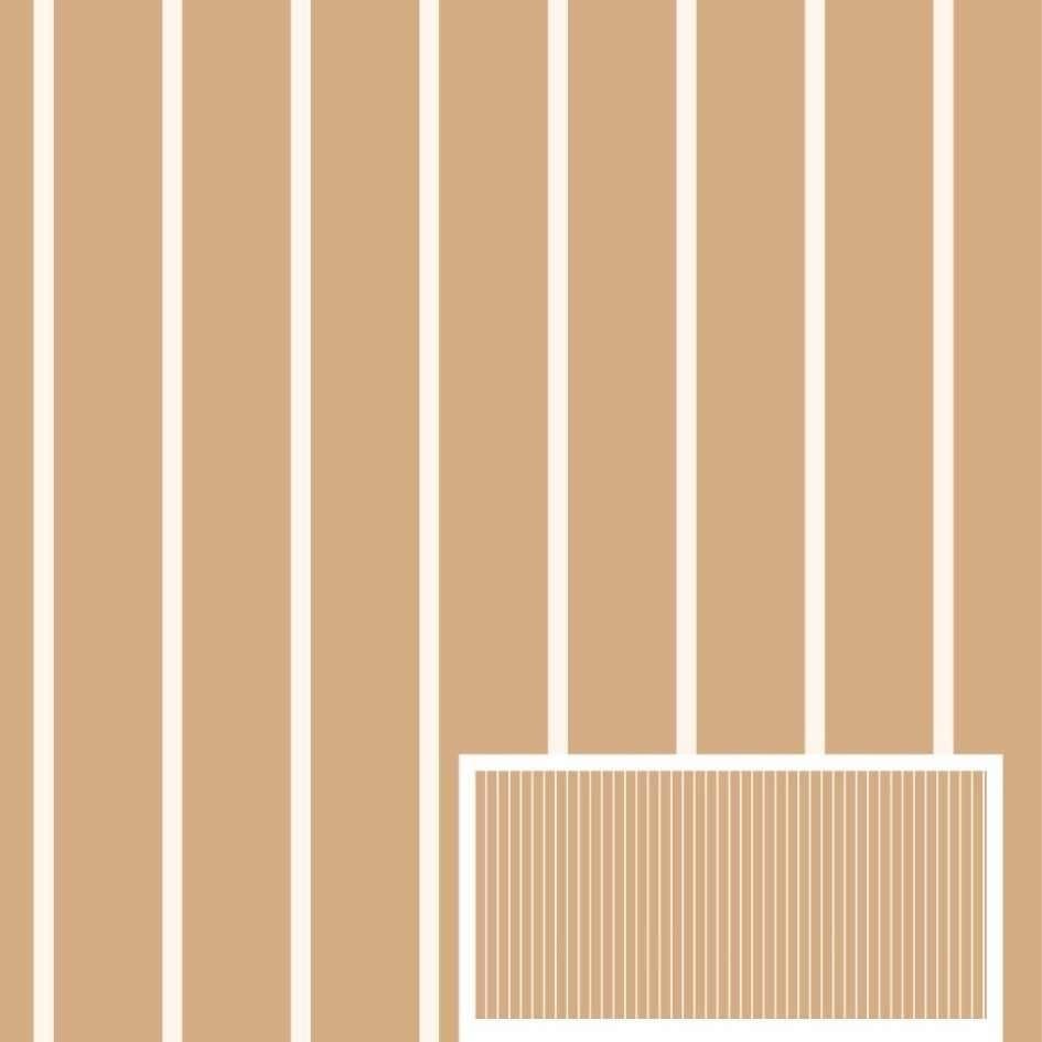 Listrado Nude - 95% Viscose + 5% Cânhamo - Tecido Estampado