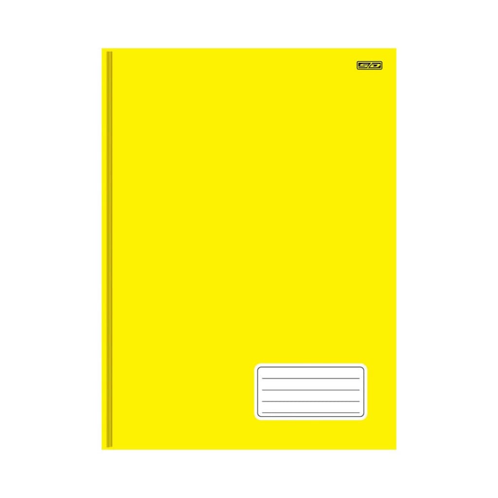 CADERNO BROCHURA 1/1 CD 96F  KBOM AMARELO  SAO DOMINGOS   10417 - UNITÁRIO
