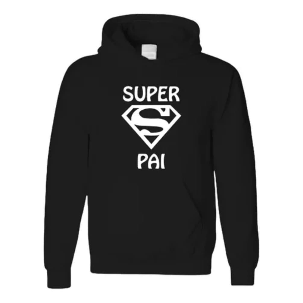 Moletom Masculino Dia Dos Pais Super Pai Com Capuz