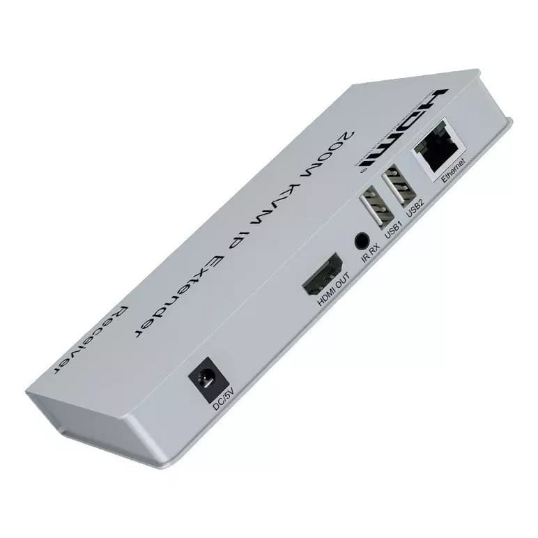 Extensor Kvm Hdmi Full Hd Por Rede Ip 200 Metros 1080p 4k 2k