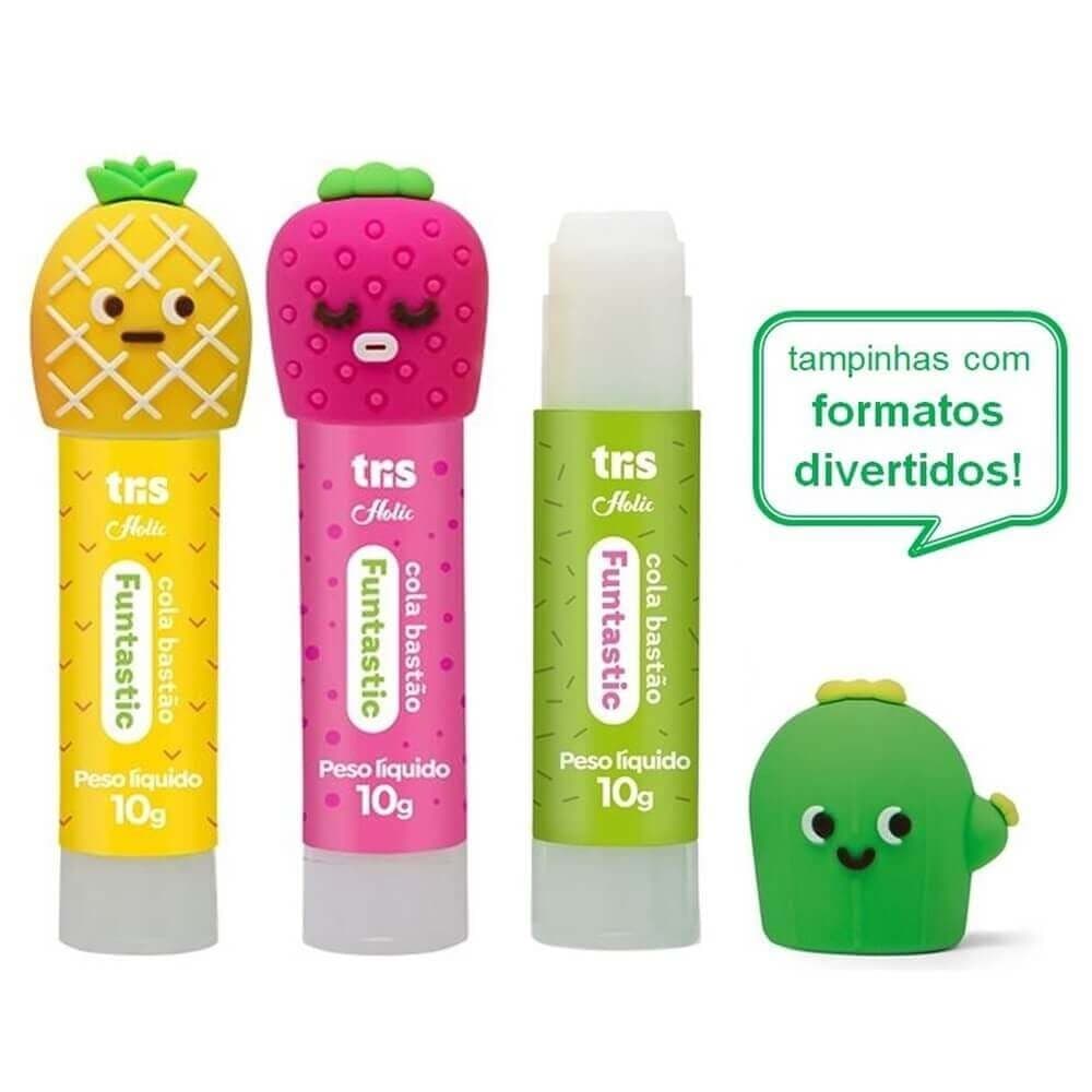 Cola em Bastao Funtastic 10g - Tris