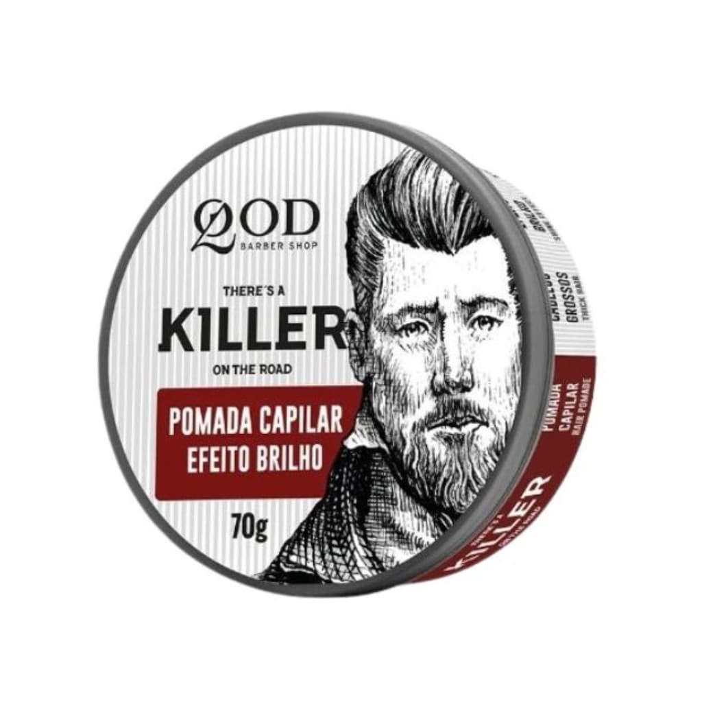 Pasta Capilar Killer Alta Fixação Efeito Brilho Qod Barber