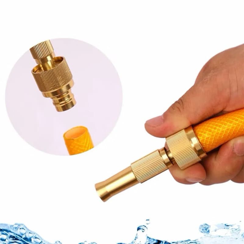 Esguicho Bico Conector de Mangueira Alta Pressão Irrigação de Jardim Pulverização Spray Carro 3 em 1