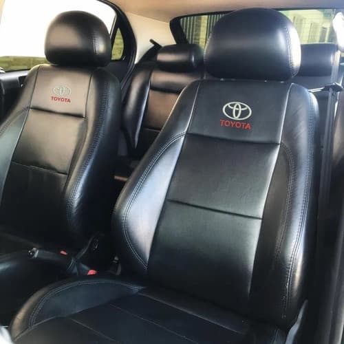 Capa Banco Carro 100% Couro Toyota Hilux 2004 A 2011