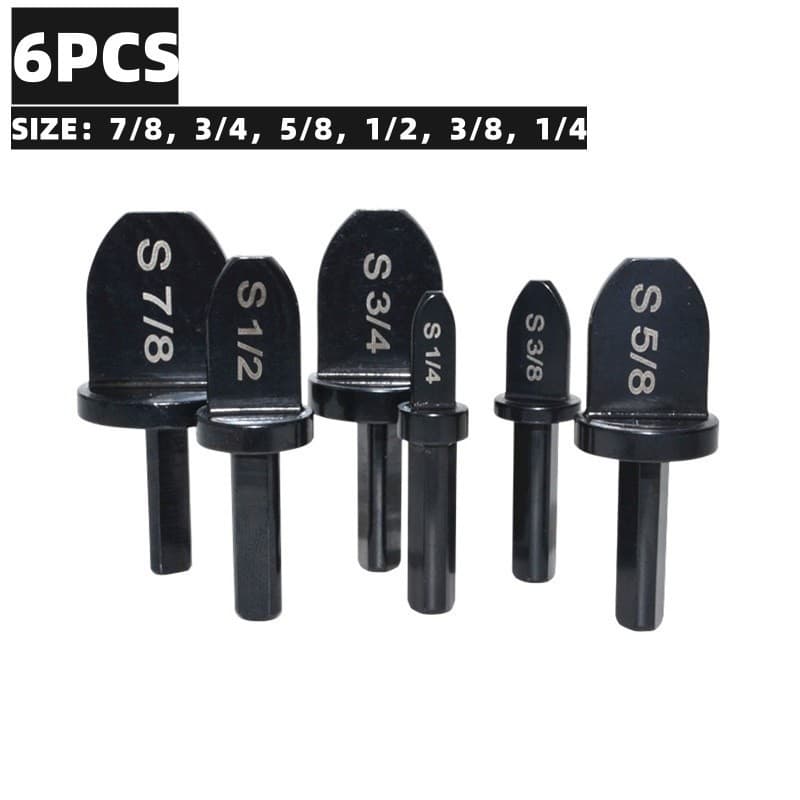 Conjunto de 6 peças Alargador de tubo de cobre / Alargador de ar condicionado Ferramenta de reparo