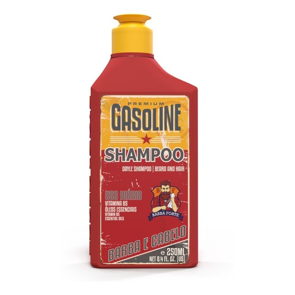 Shampoo Uso Diário Gasoline Barba Forte 250ml