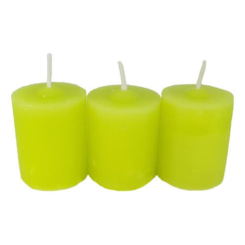 Kit 3 Velas Aromáticas Perfumadas Com Aroma De Bambu