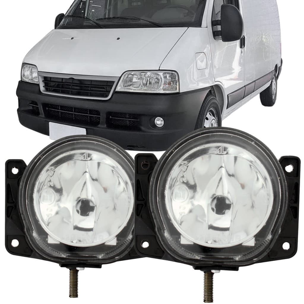 Par Farol Milha Auxiliar Fiat Ducato Jumper Boxer 2004 2005 06 07 08 09 À 2016