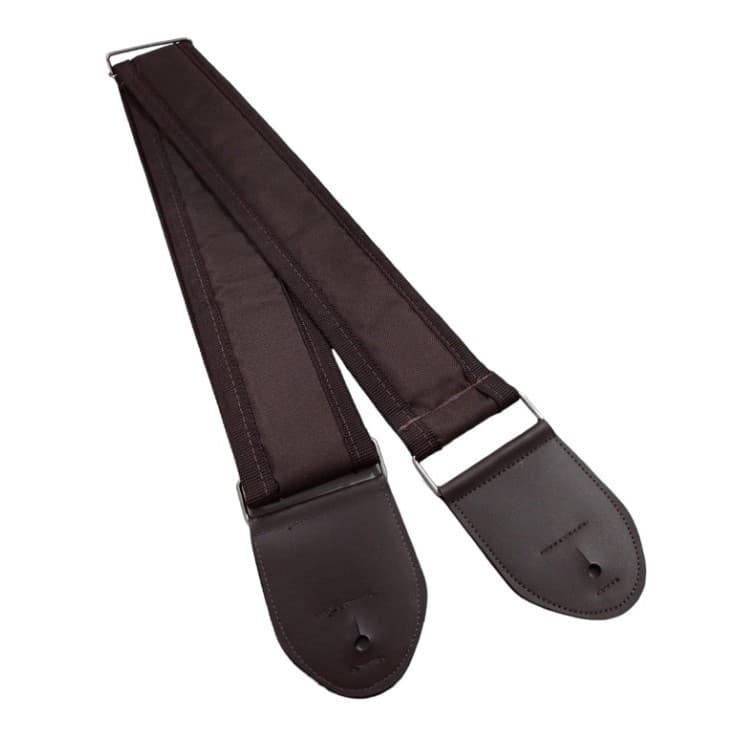 Correia Luxo 7 cm Marrom Violao/Guit/Baixo Acolchoada -JGP