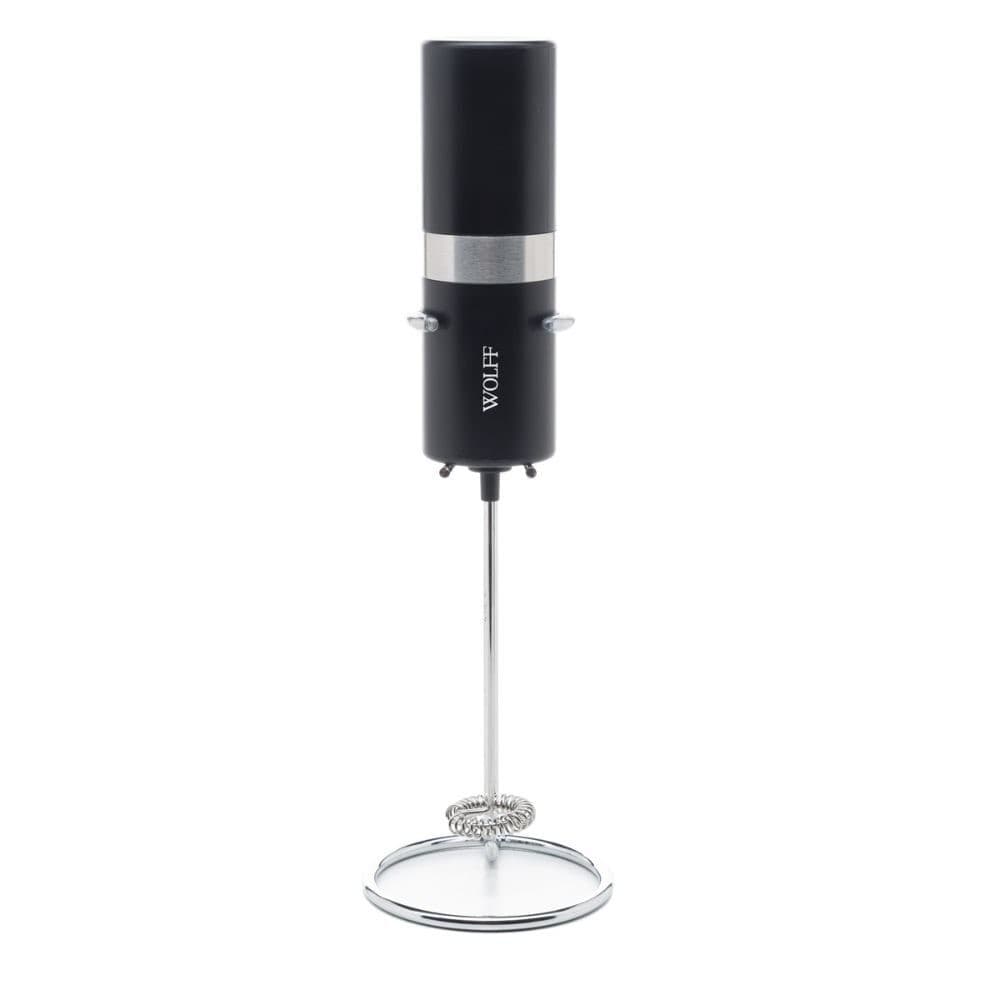 Mixer Elétrico para Bebidas de Aço Inox e Plástico com Suporte Wolff