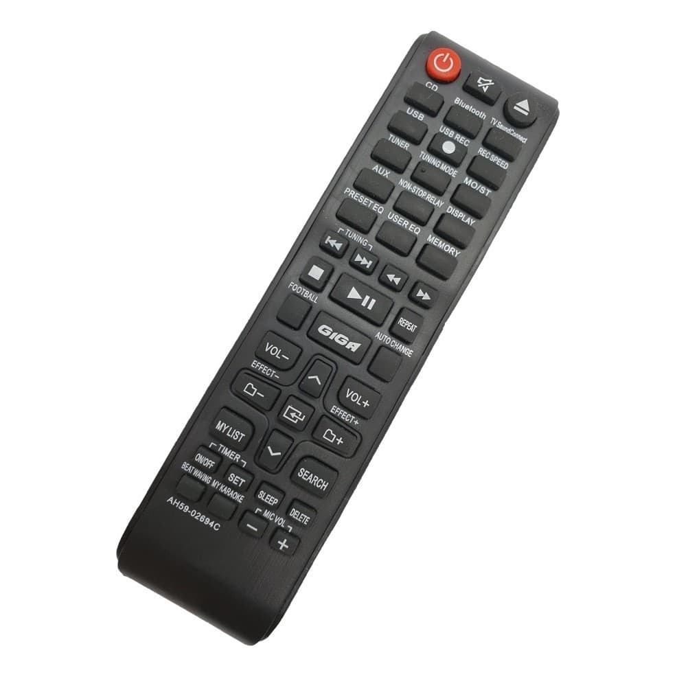 Controle Remoto pra Som Samsung Giga Ah59-02694c / Mx-js5000