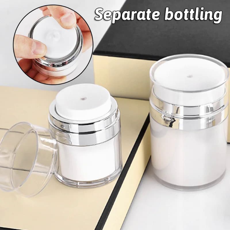 15/30/50/100ML Frasco De Creme Transparente Vazio Bomba De Viagem Maquiagem Para Cosmético Portátil Recarregável Mulheres