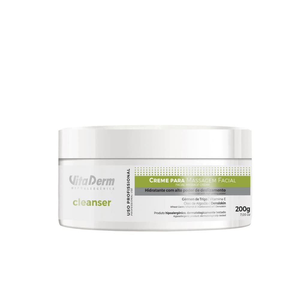 Creme para massagem facial Vita Derm