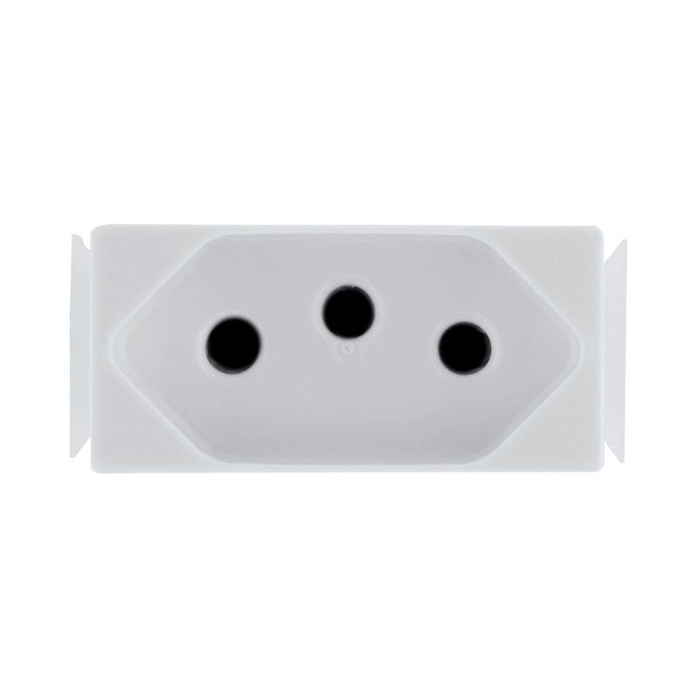 Modulo De Tomada 2P T 20A 250V Branco 57217032 Aria Tramontina