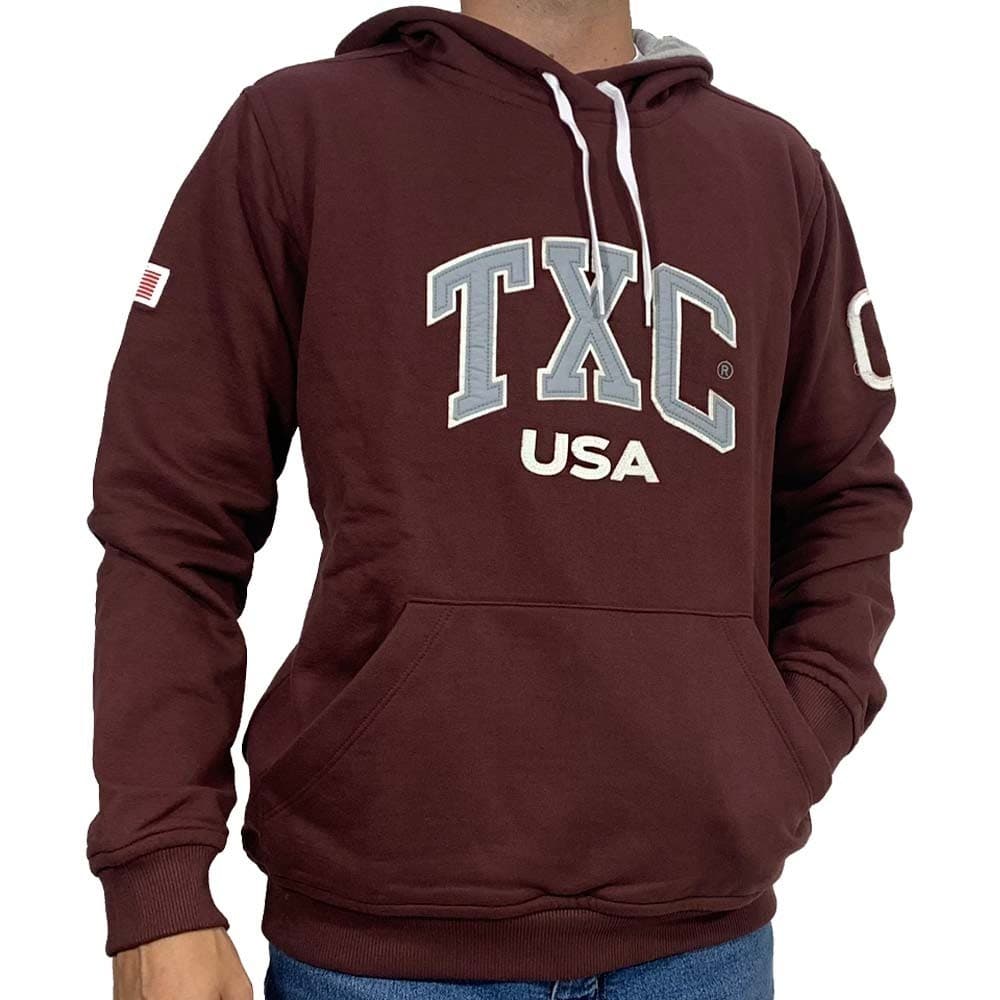 Moletom Masculino Txc Alto Relevo Bordado Lancamento