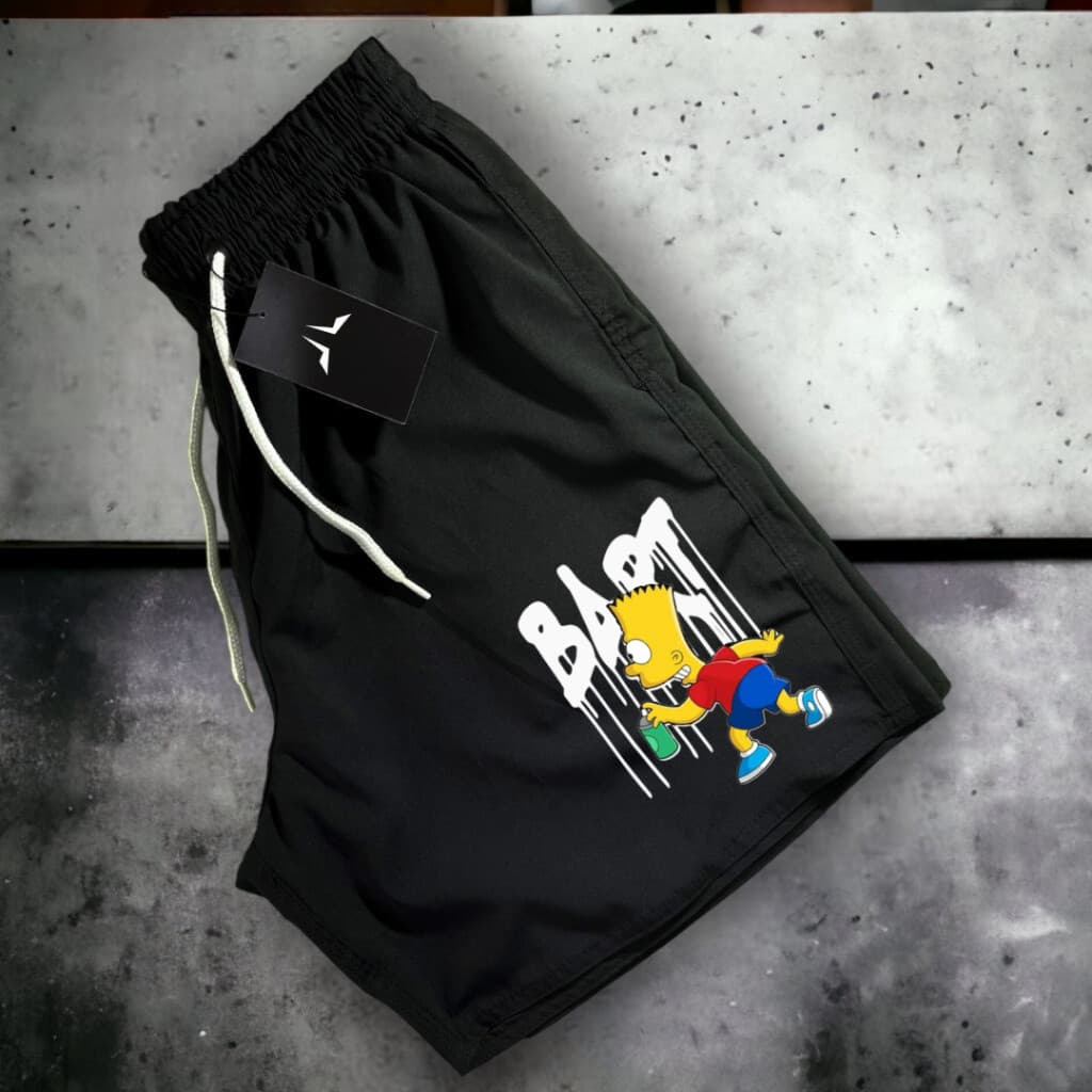 Bermuda Tactel BART 3 Short Praia Mauricinho Esportivo Treino Academia Masculino