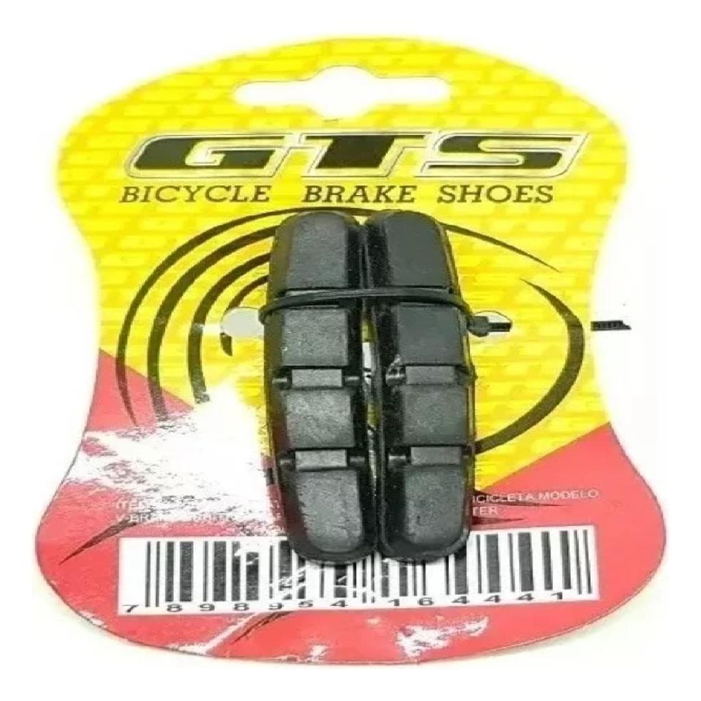 2 Par Sapata Pastilha De Freio Bike Gts V-brake Orbital 70mm