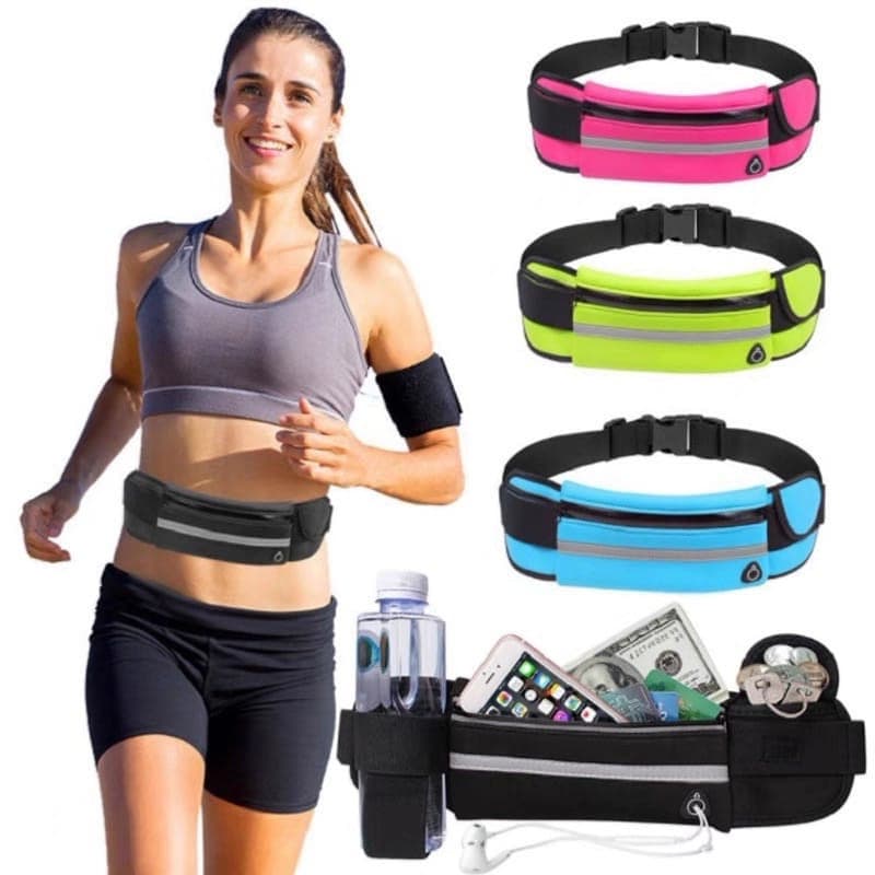 ASAYONG Pochete Esportiva Corrida Celular Fitness Slim Impermeavel
