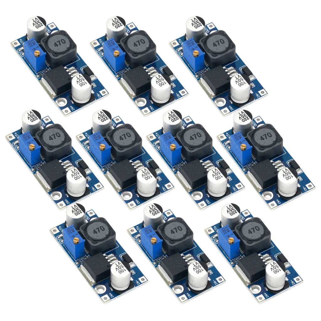 Regulador de Tensão Lm2596 Modulo de Alimentação Step Down