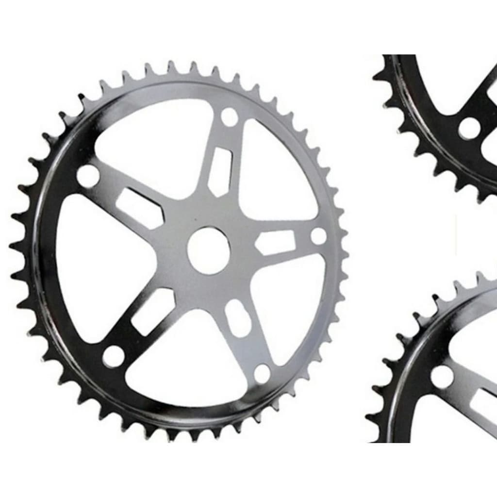 Coroa Roda Dentada Engrenagem Estrela 46d 5 Furos Bicicleta mtb beach
