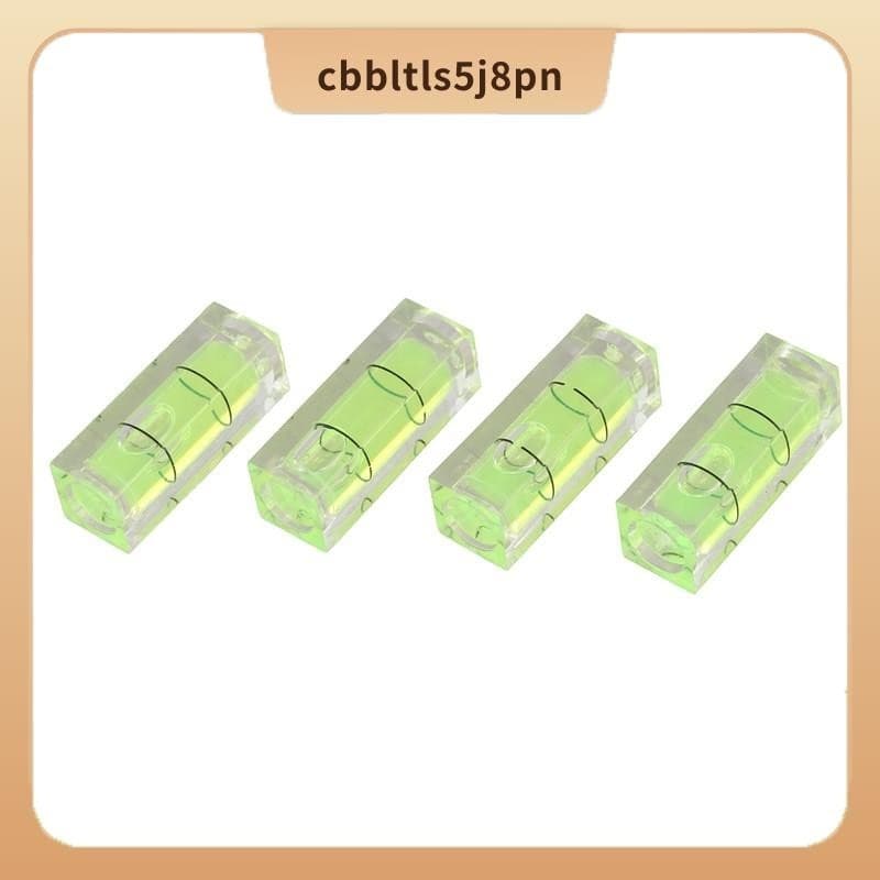 4Pcs 10x10x29mm Câmera De Medição De Tripé De Nível De Bolha Quadrada Universal