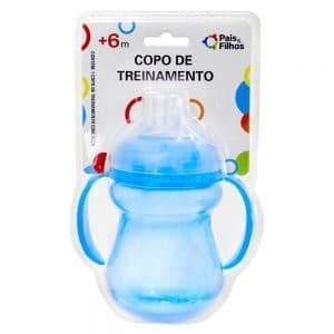 Copo De Treinamento Com Alca - 270 Ml - Azul 2580.1