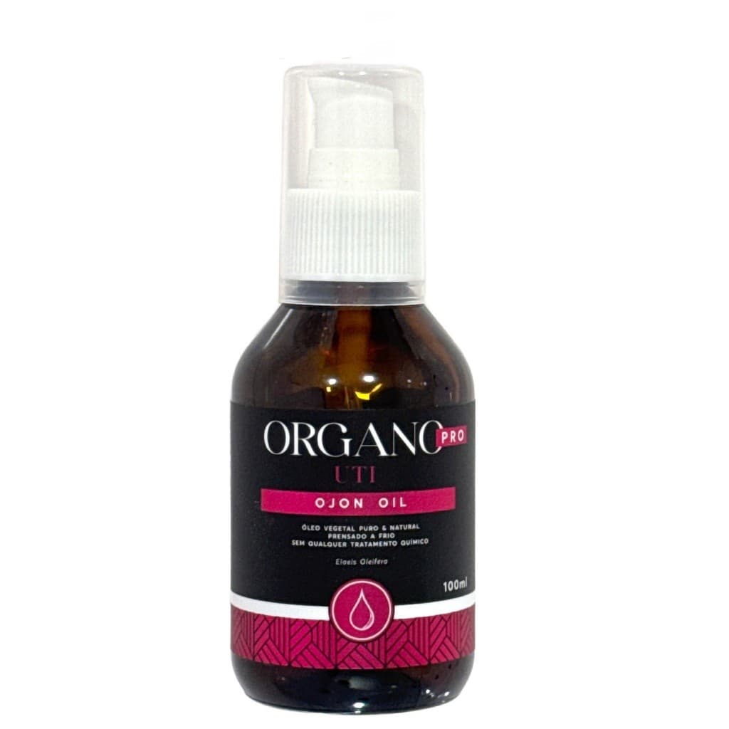 ÓLEO PARA CABELOS CACHEADOS E CRESPOS HIDRATA E RECUPERA OS FIOS OJON ORGANO 100ML PURO QUALIDADE BB