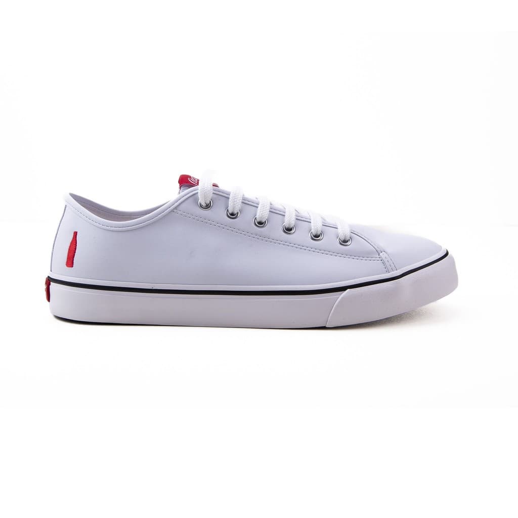 Tênis Coca-Cola Casual Confortável Sunny Town Branco Feminino