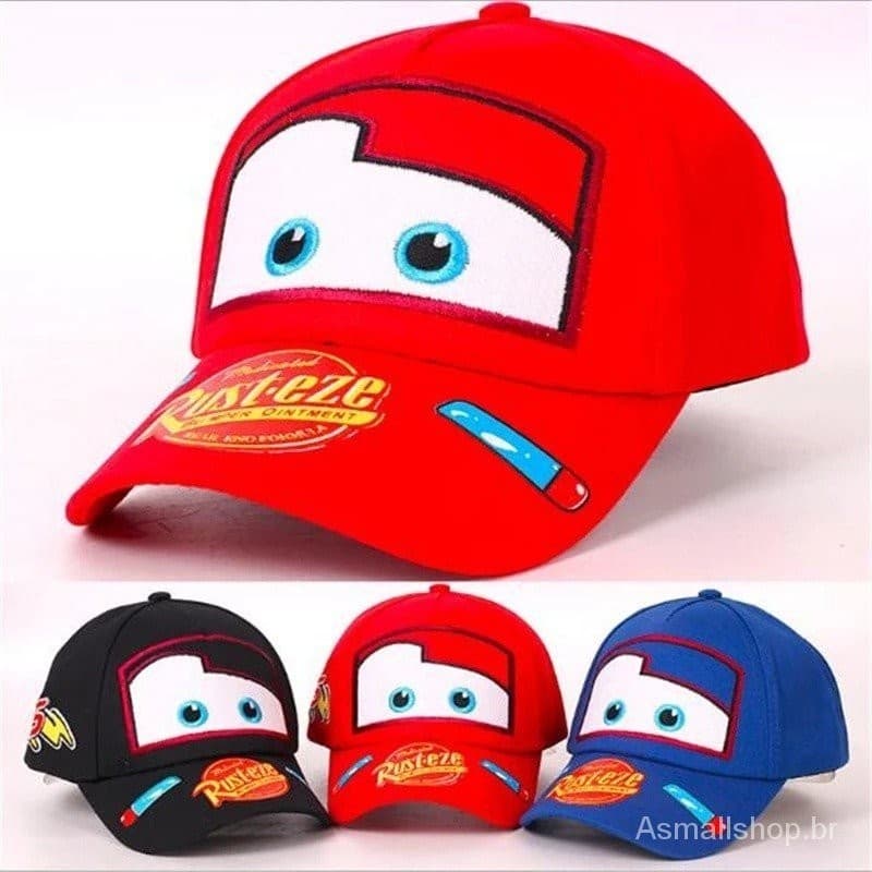 Chapéu de beisebol infantil McQueen