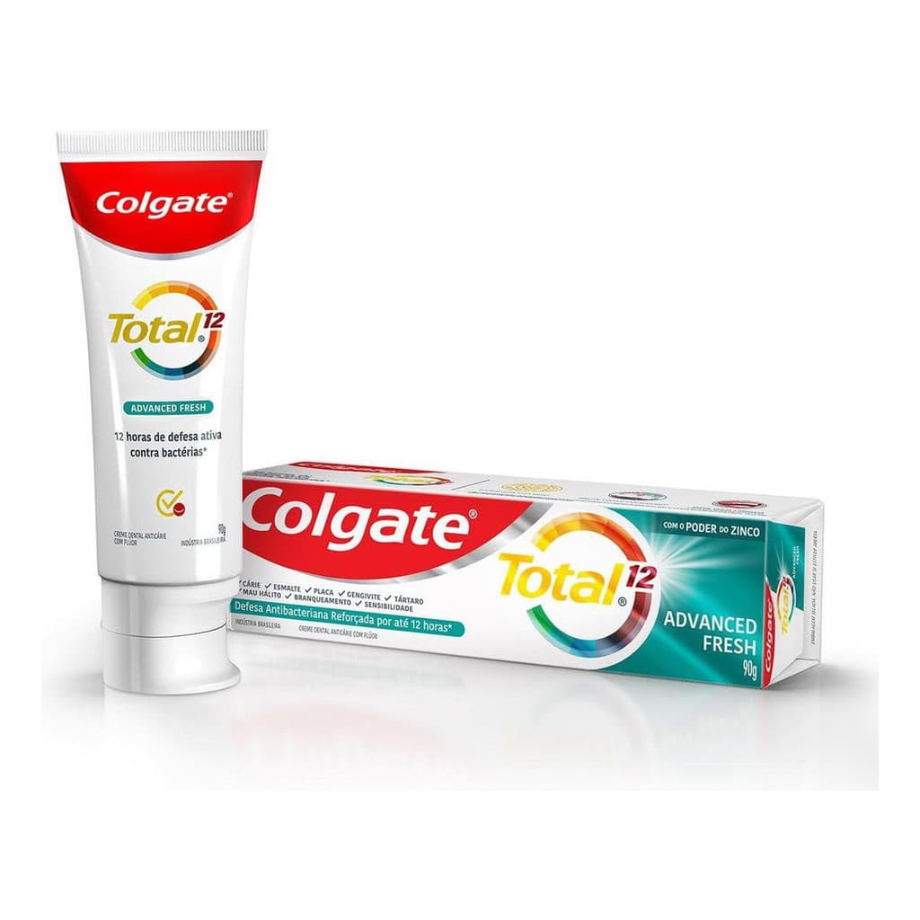 Creme Dental Colgate Total 12 Advanced Fresh 90g Atacado