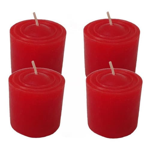 Kit 4 Velas Aromática Com Aroma De Pitanga Perfume Seu Lar