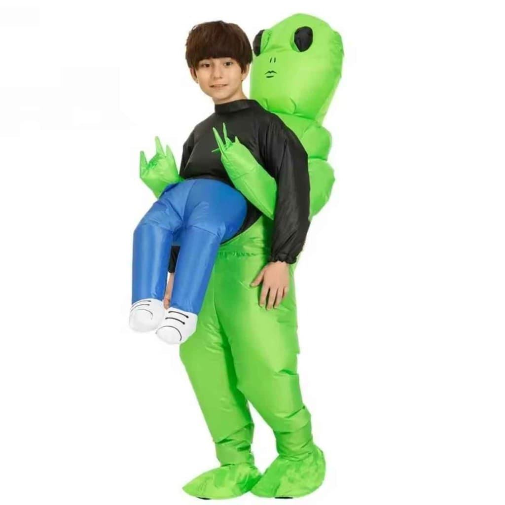 Fantasia Inflável Alien Et Alienigena Extraterrestre