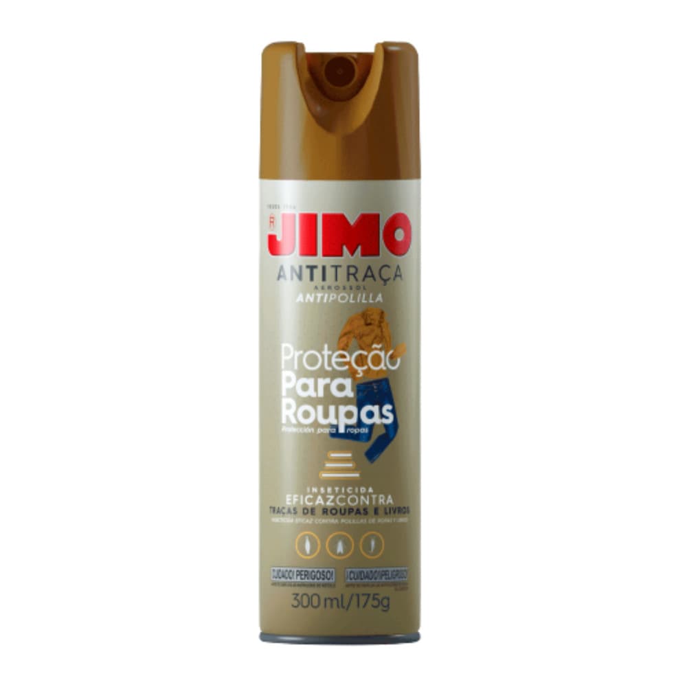 Jimo Antitraça Spray 300ml Ou Jimo Anti Traça Cartela Com Temporizador