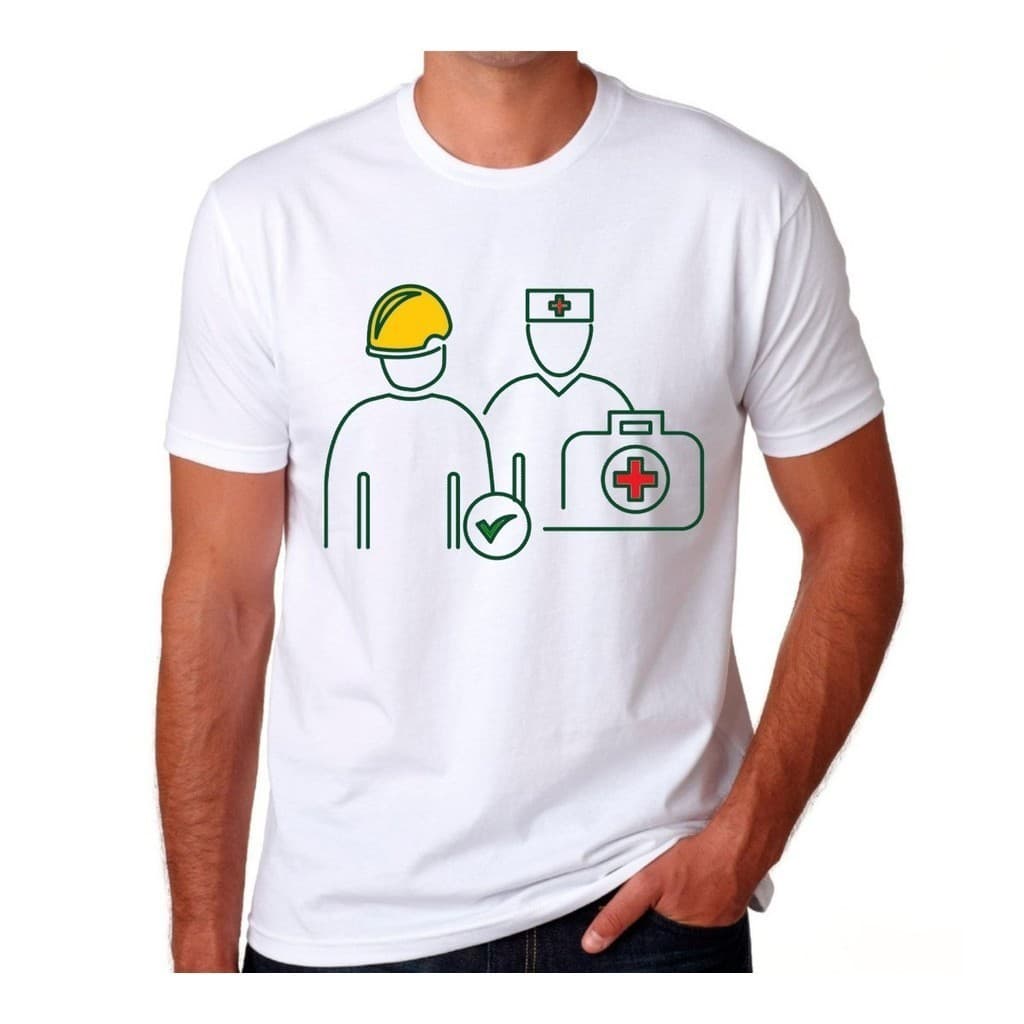 Camisa Camiseta  Segurança do Trabalho Blusa T-shirt 660 SH. CP
