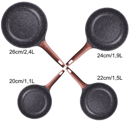 KIT FRIGIDEIRAS LINHA TITANIUM MTA REVESTIMENTO CERÂMICO